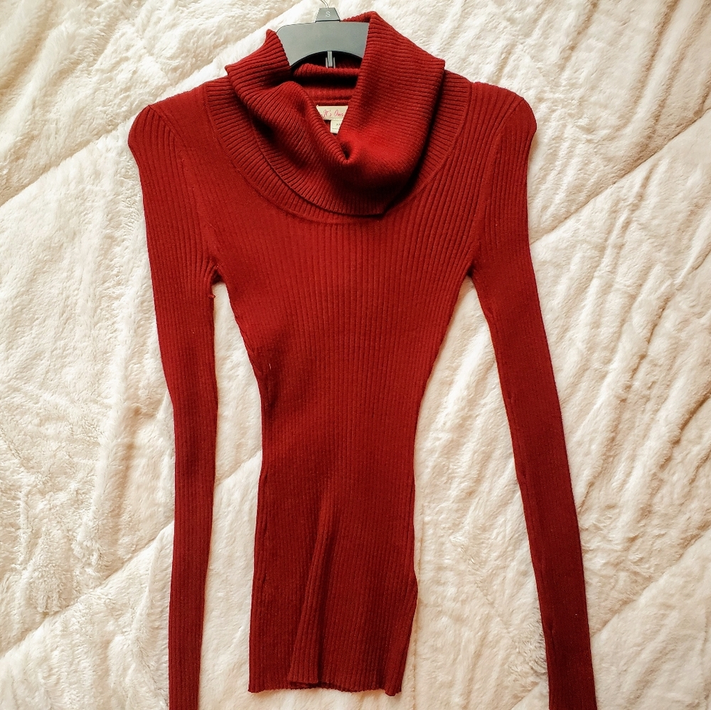 Burgundy Sweater